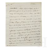 Napoleon I. – eigenhändig signierter Brief, Vitebsk, 7.8.1812