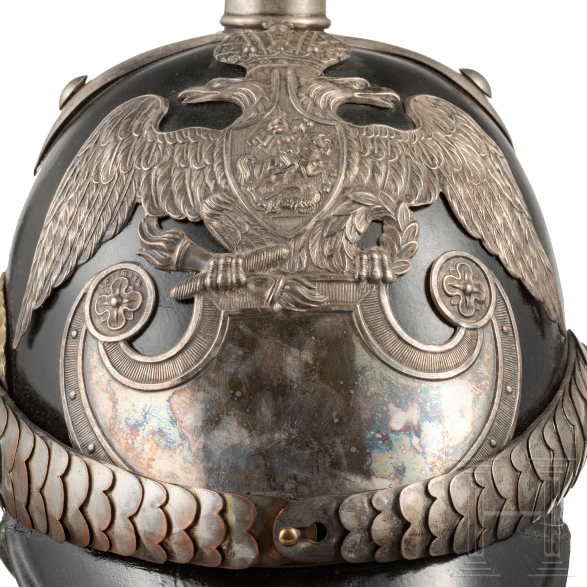 Helm M 1846 für Offiziere des Pagenkorps, Russland, um 1850 - Bild 7 aus 7