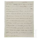 Napoleon I. – eigenhändig signierter Brief, Smolensk, 19.8.1812