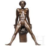 Arno Breker (1900-91) – "Amphitrite"Bronze mit brauner Patina, rückseitig am Sockel signiert und