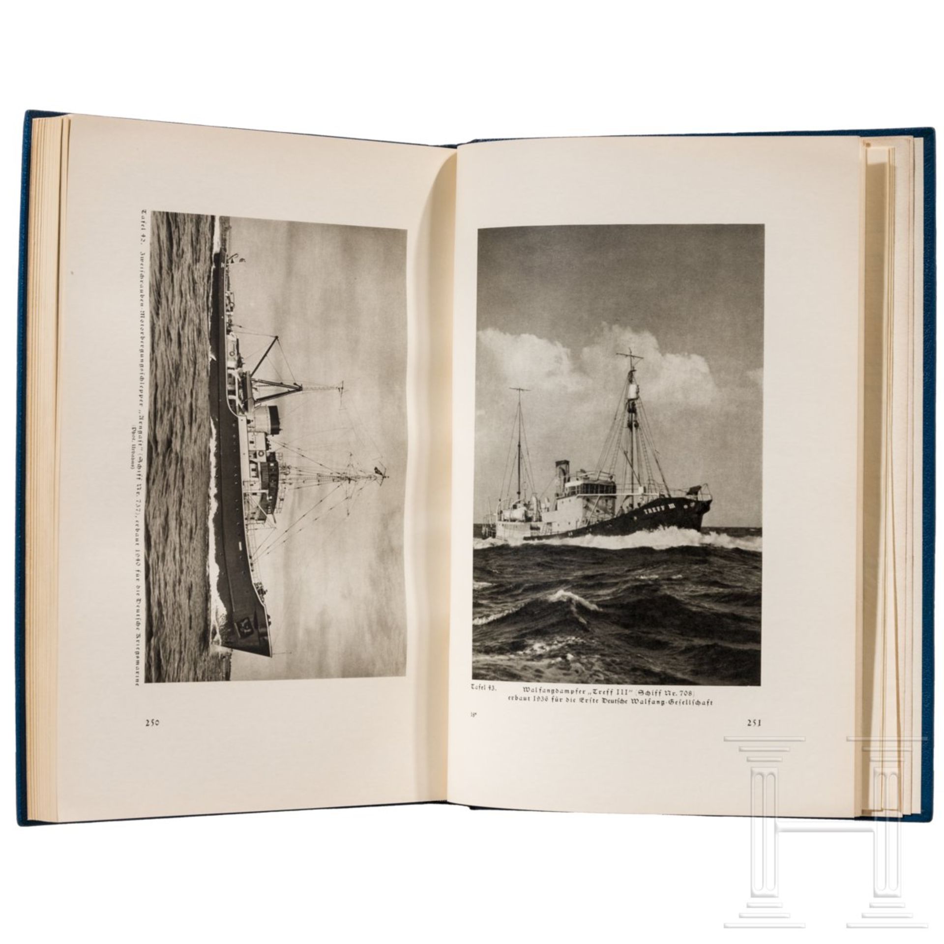 <de>Gedenkwerk "Hundert Jahre Stülcken-Werft 1840 - 1940" mit Widmung an Hitler<br>Prunkausgabe mit  - Bild 5 aus 5