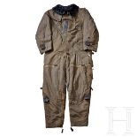 A Heated Protective Suit for Aviation PersonnelElectrically heated dark-grey cotton fabric