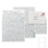 Jakob Grimminger (1892-1969) – eigenhändiger Brief an Hans Weber vom 7./8. Januar 1969 Zweieinhalb