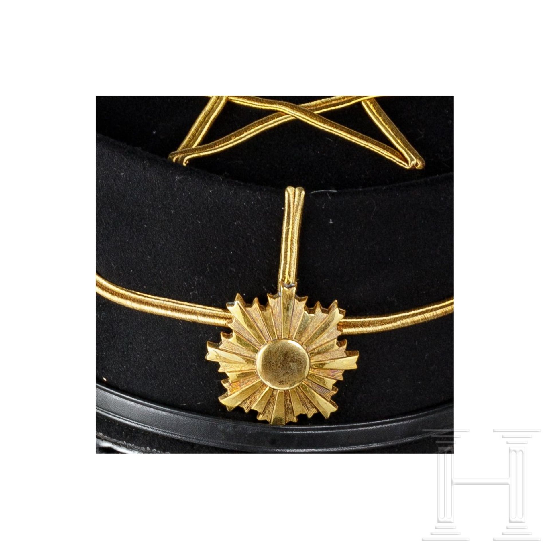 <de>Paradeuniform für einen Leutnant der Kaiserlich Japanischen Armee im 2. Weltkrieg<br>Käppi aus s - Bild 18 aus 20