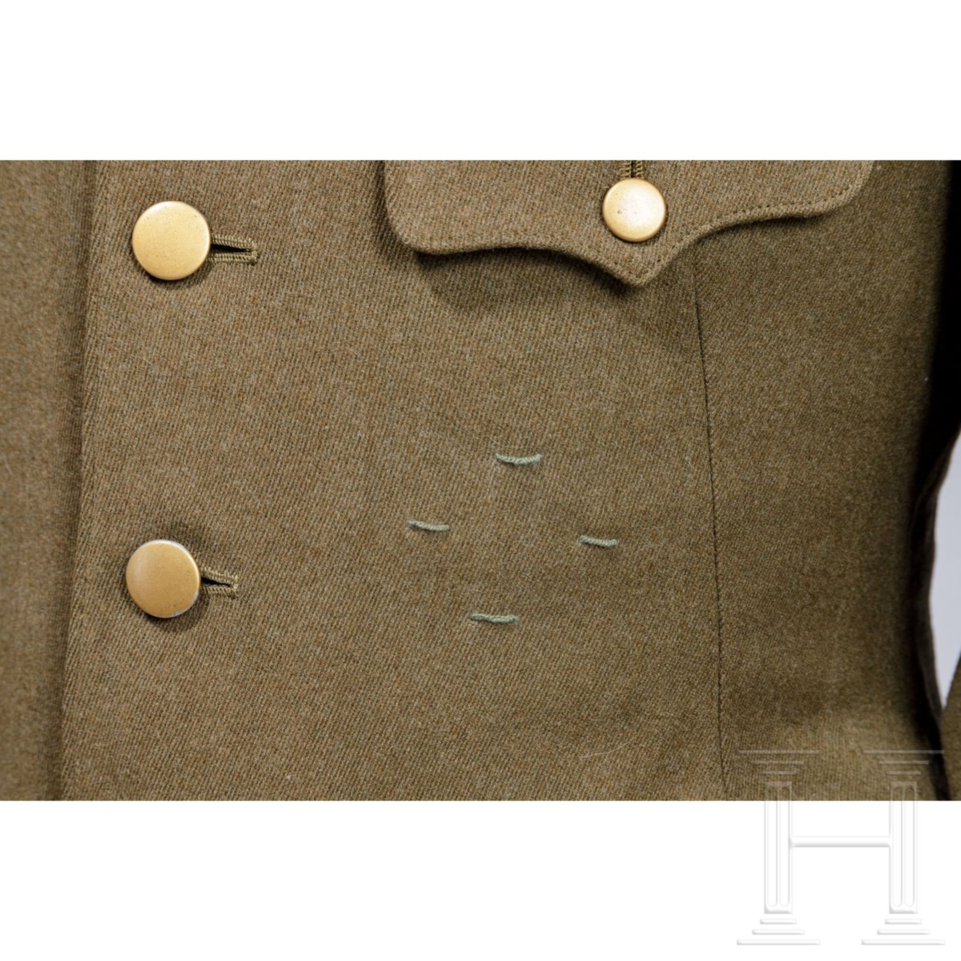 <de>Uniform von Generalmajor Takeuchi Yasumori (1891-1976) im 2. Weltkrieg<br>Feldmütze aus olivfarb - Bild 5 aus 13