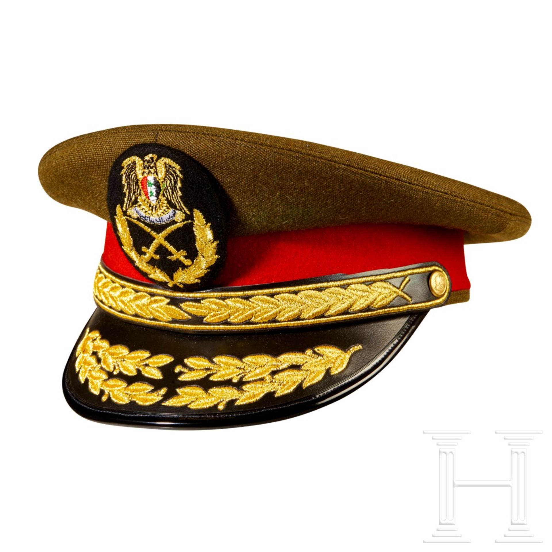 <de>A Syrian Army Brigadier General Uniform<br>Four pocket open collar tunic, tan colour lightweight - Bild 4 aus 8