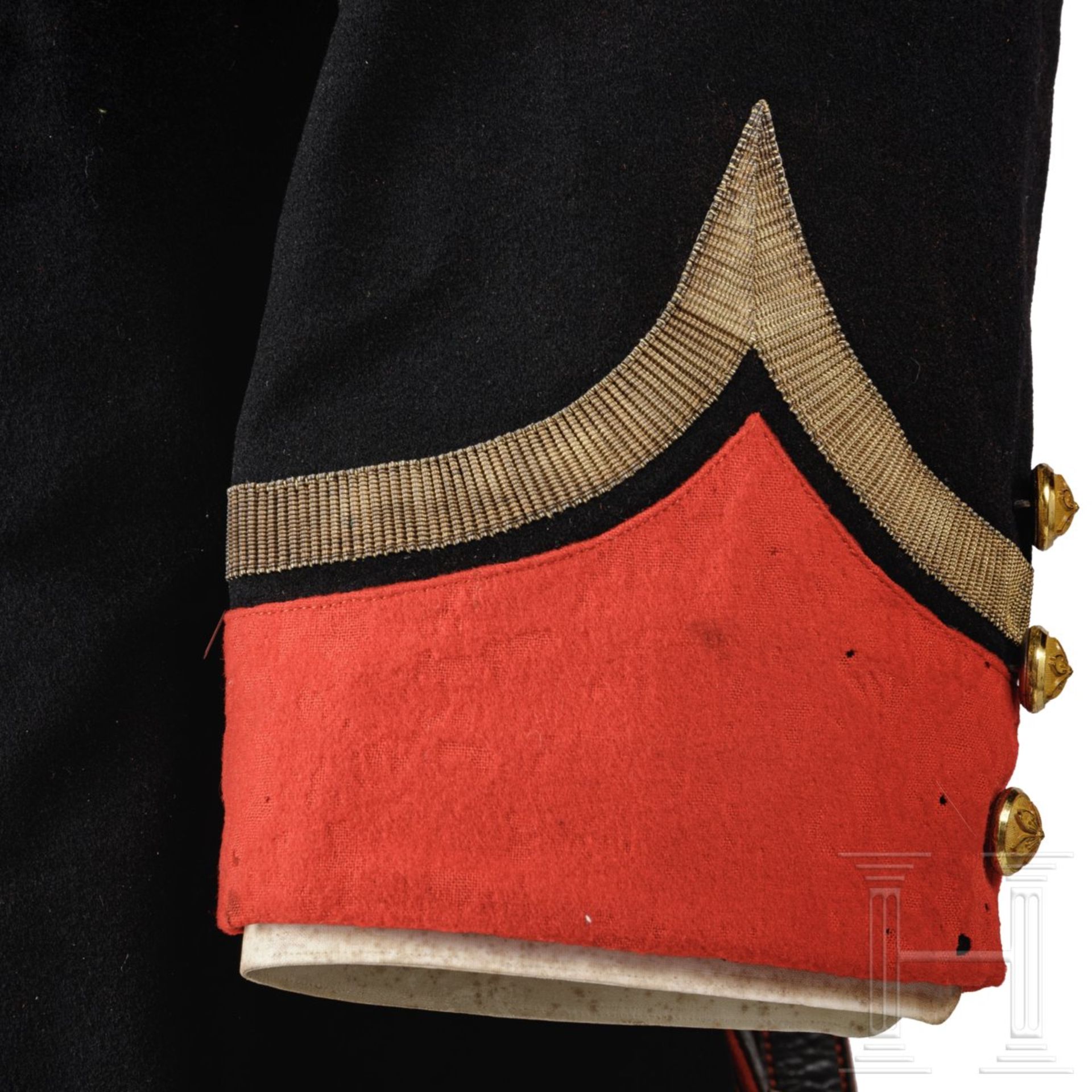 <de>Paradeuniform für einen Leutnant der Kaiserlich Japanischen Armee im 2. Weltkrieg<br>Käppi aus s - Bild 8 aus 20