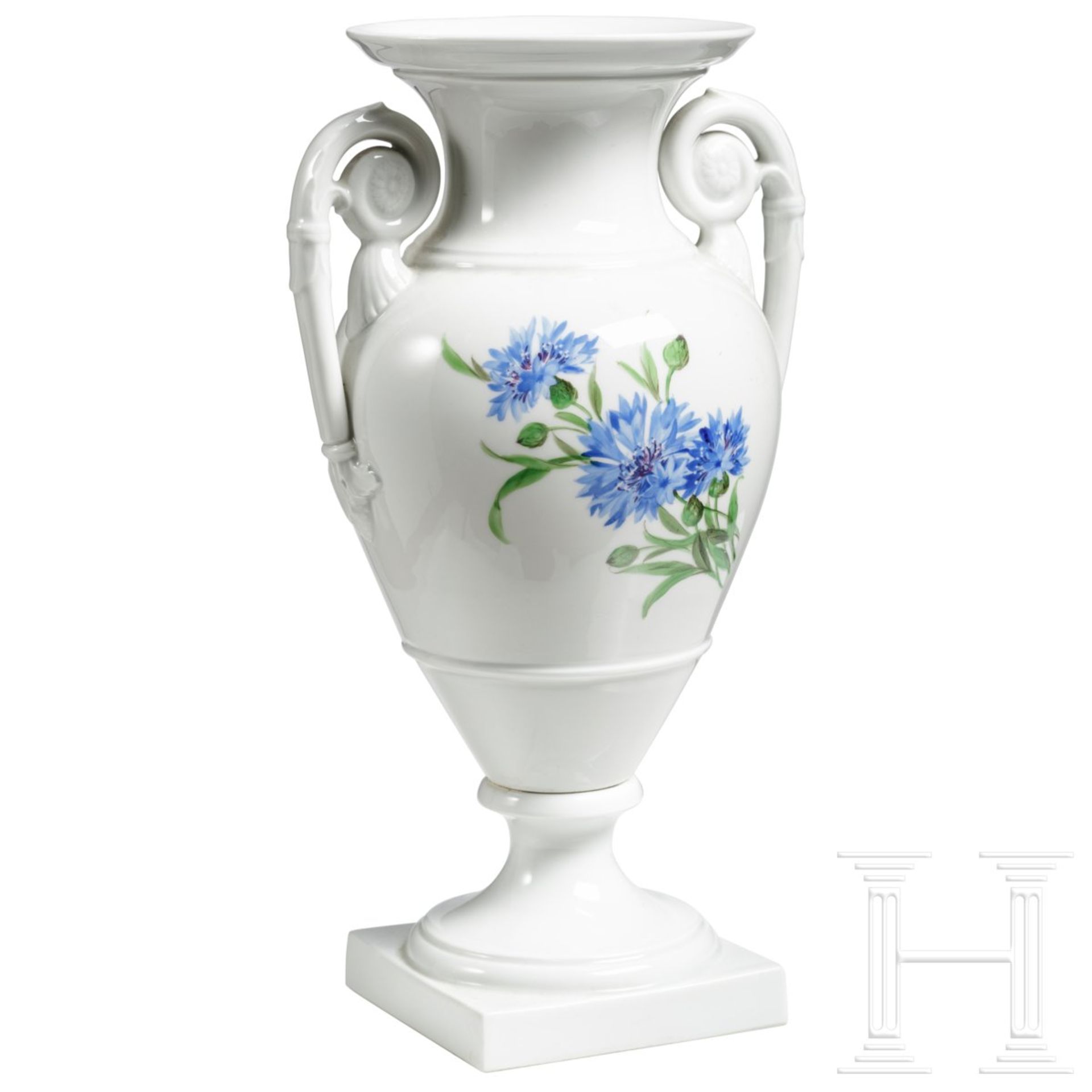 Vase im Stil des Empire, dazu eine Skulpturengruppe, deutsch, 20. Jhdt. - Bild 3 aus 7