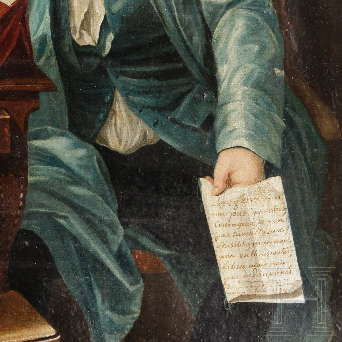 Portrait des Honoré Gabriel de Riqueti, Marquis de Mirabeau, um 1790 - Image 6 of 7