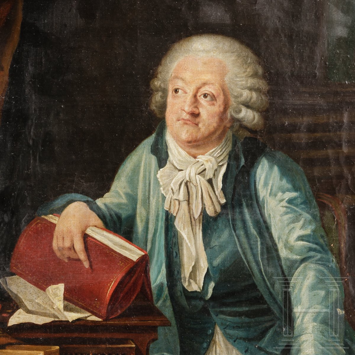 Portrait des Honoré Gabriel de Riqueti, Marquis de Mirabeau, um 1790 - Image 5 of 7