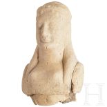Kopf einer Kore, Terrakotta, Griechenland, 5. Jhdt. v. Chr.
