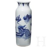 Vase mit Phönix und Fo-Hund, China, frühes 20. Jhdt.