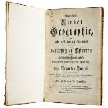 Lenglet du Fresnoy, "Kinder Geographie in 48 Lectionen", dritte Auflage, G.P. Monath, Nürnberg, 1758