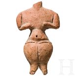 Eindrucksvolles Venusidol, Körös-Kultur, Ungarn, Neolithikum, 4. Jtsd. v. Chr.
