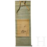 Kakemono mit Darstellung des Daikoku, Japan, datiert 1864