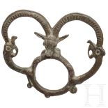 Bronzener Pferdeanhänger, Luristan, 1000 - 750 v. Chr.