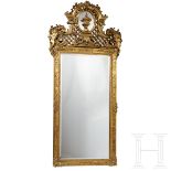 Großer Spiegel im Louis XV-Stil, deutsch, 20. Jhdt.