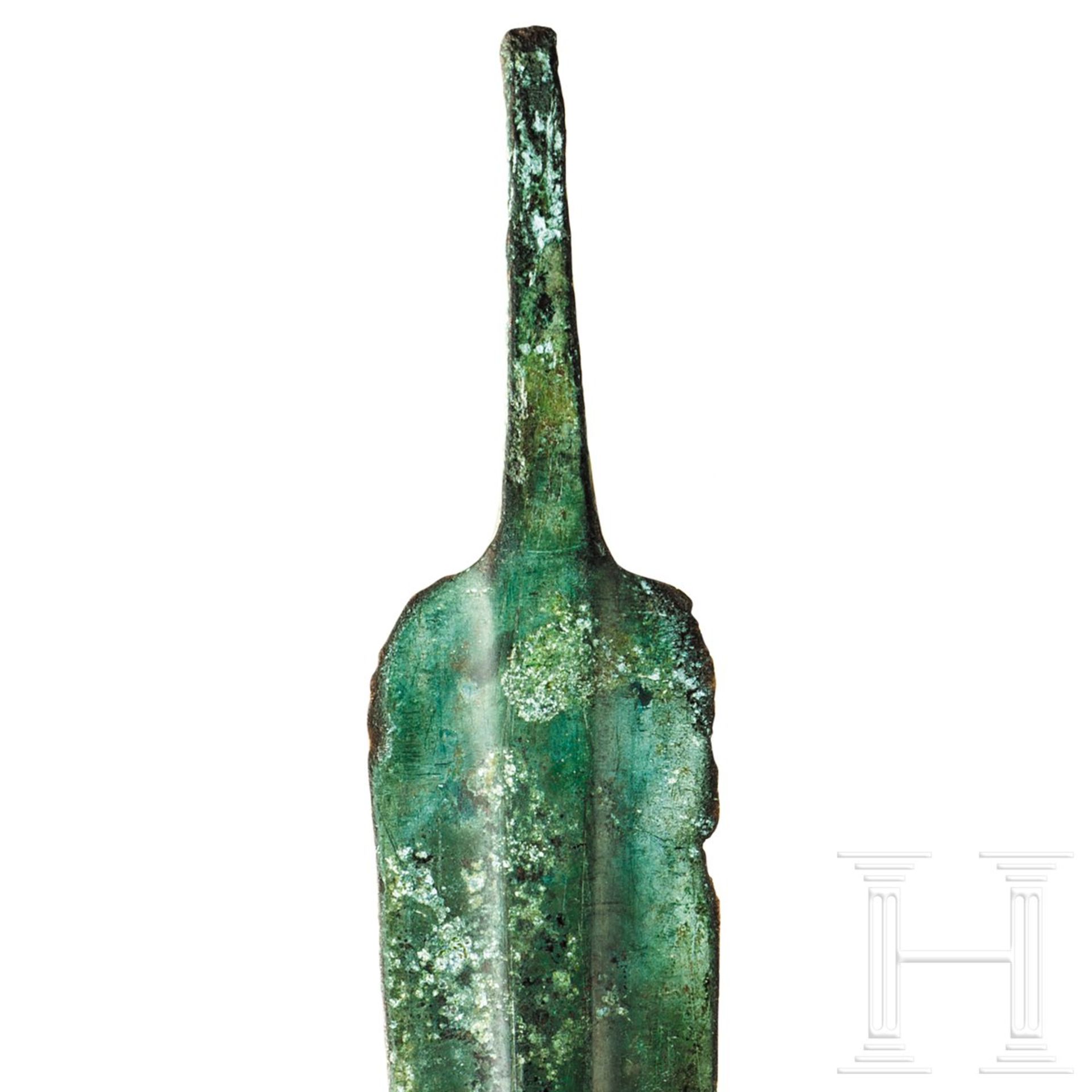 Bronzene Dolchklinge, altiranisch um 1000 v. Chr. - Bild 3 aus 3