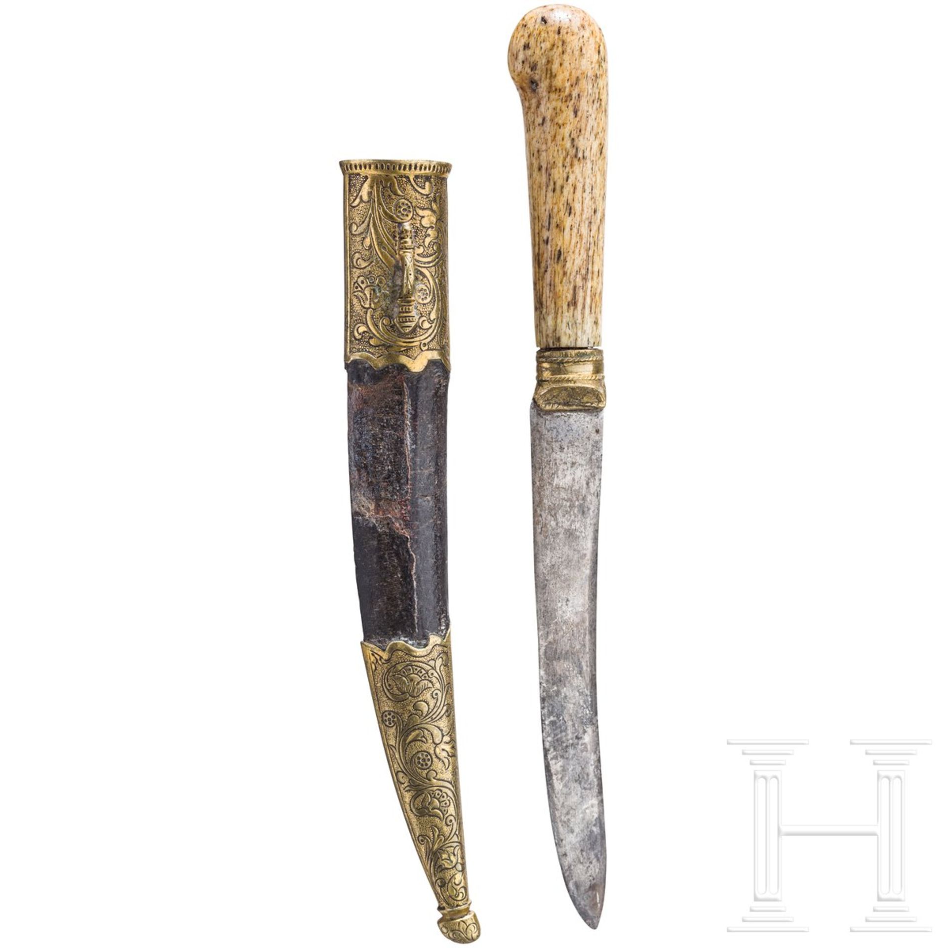 Messer, osmanisch, 19. Jhdt. - Image 2 of 2