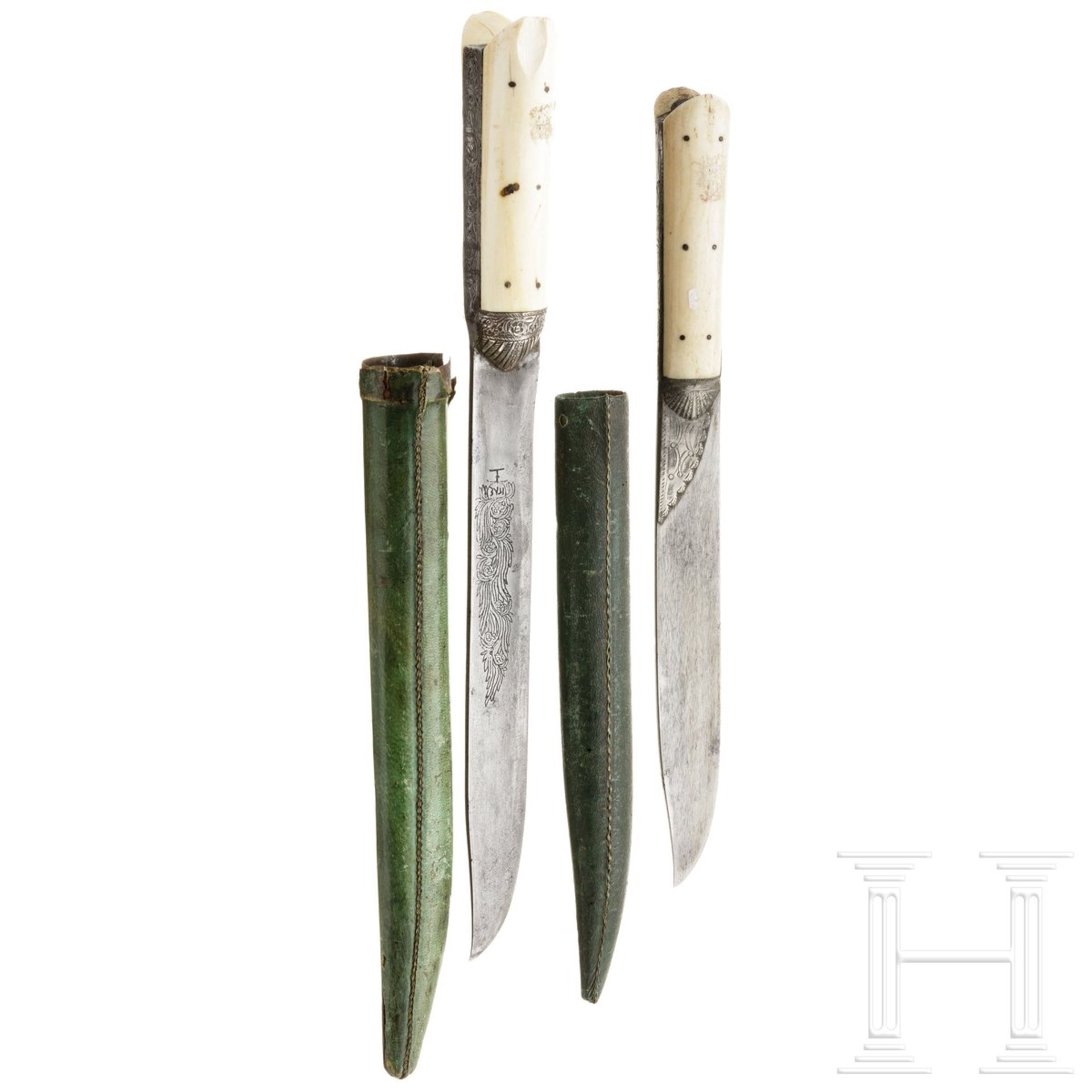 Zwei Kreta-Messer, 19. Jhdt. - Image 2 of 6