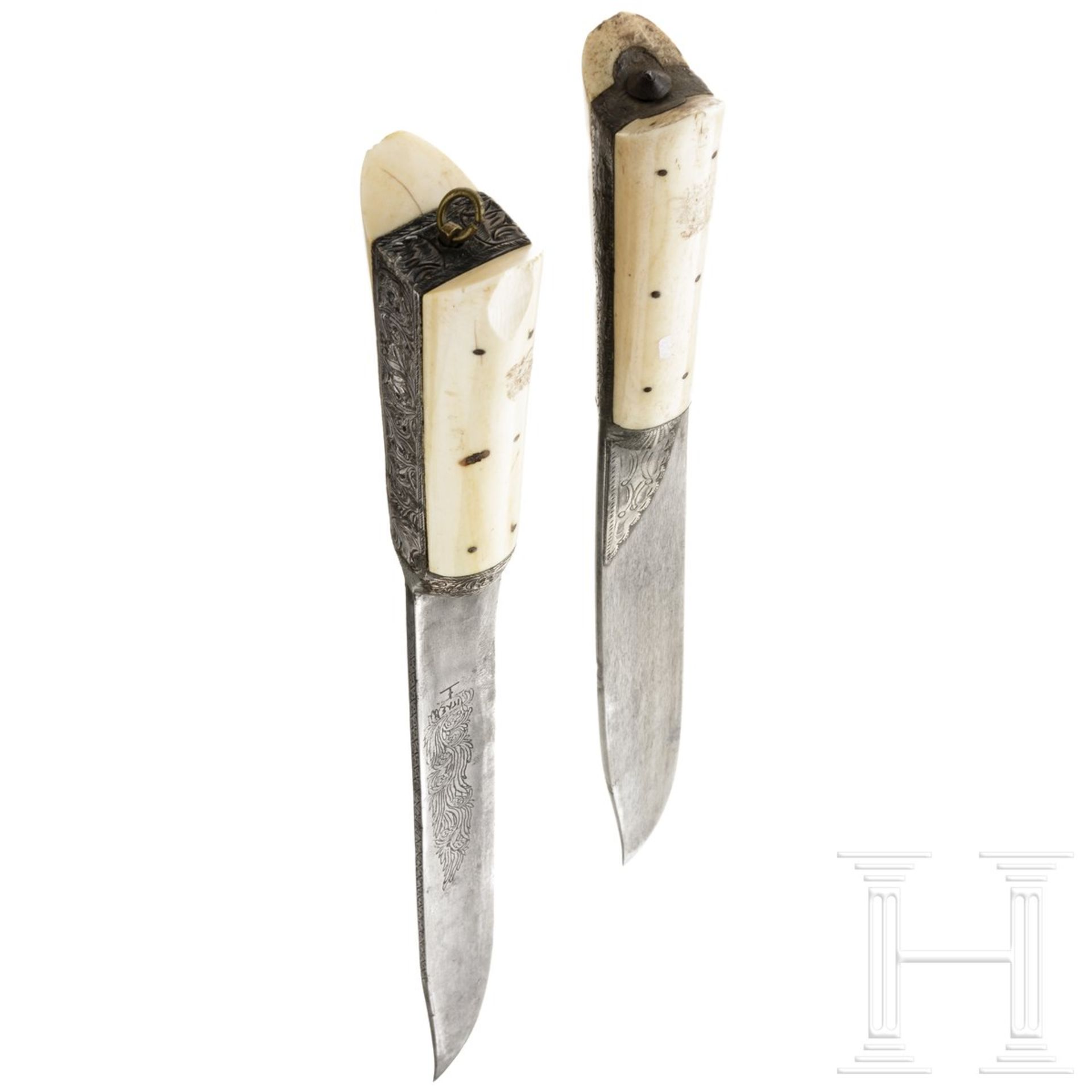 Zwei Kreta-Messer, 19. Jhdt. - Image 3 of 6
