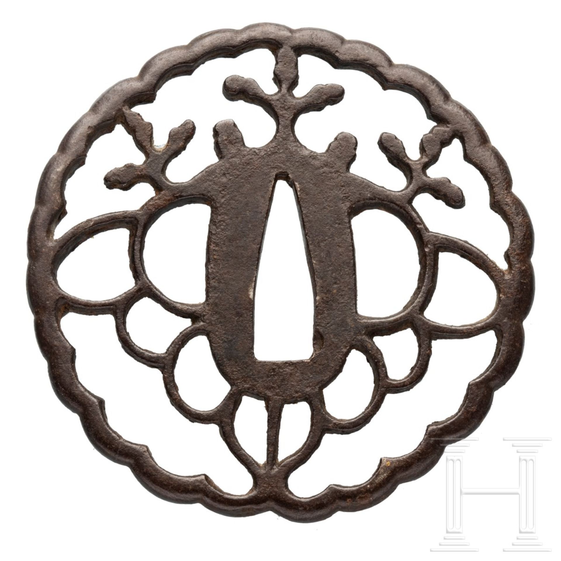 Tsuba, Japan, 18. Jhdt. - Bild 2 aus 2