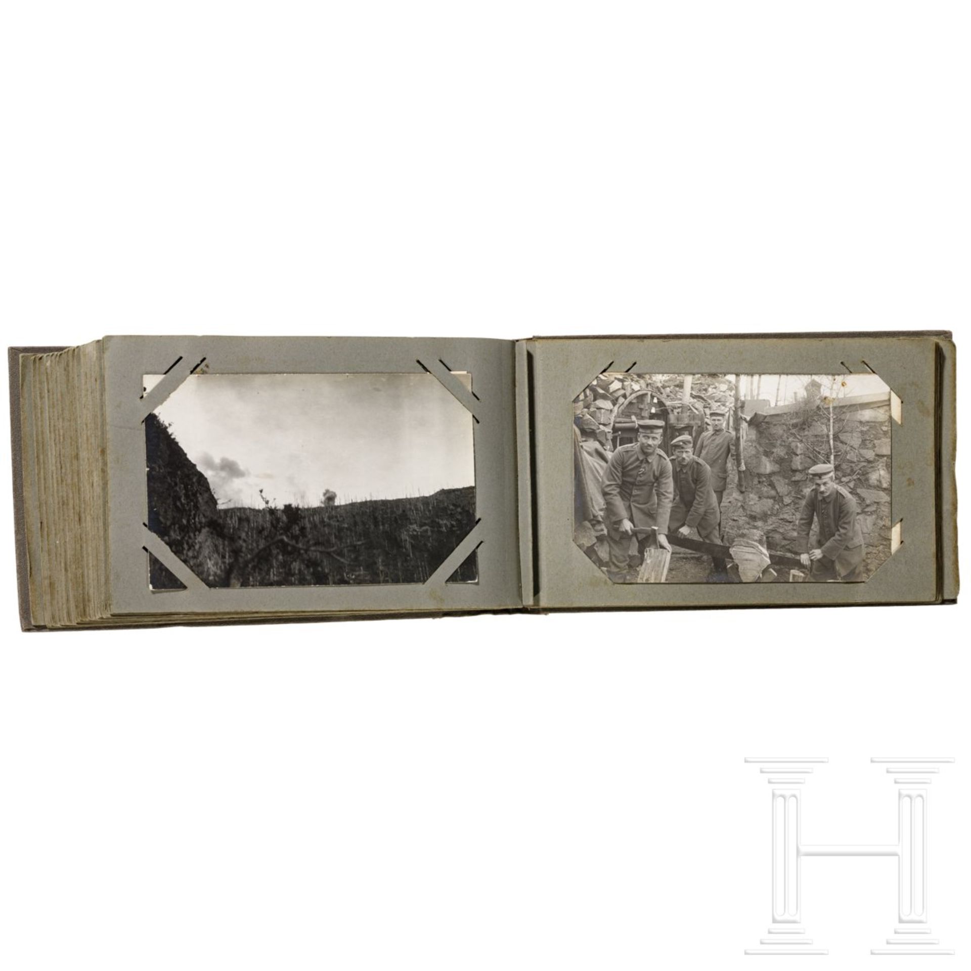 Fotoalbum Vogesen-Front (Front des Vosges), 1914-18 - Bild 4 aus 4