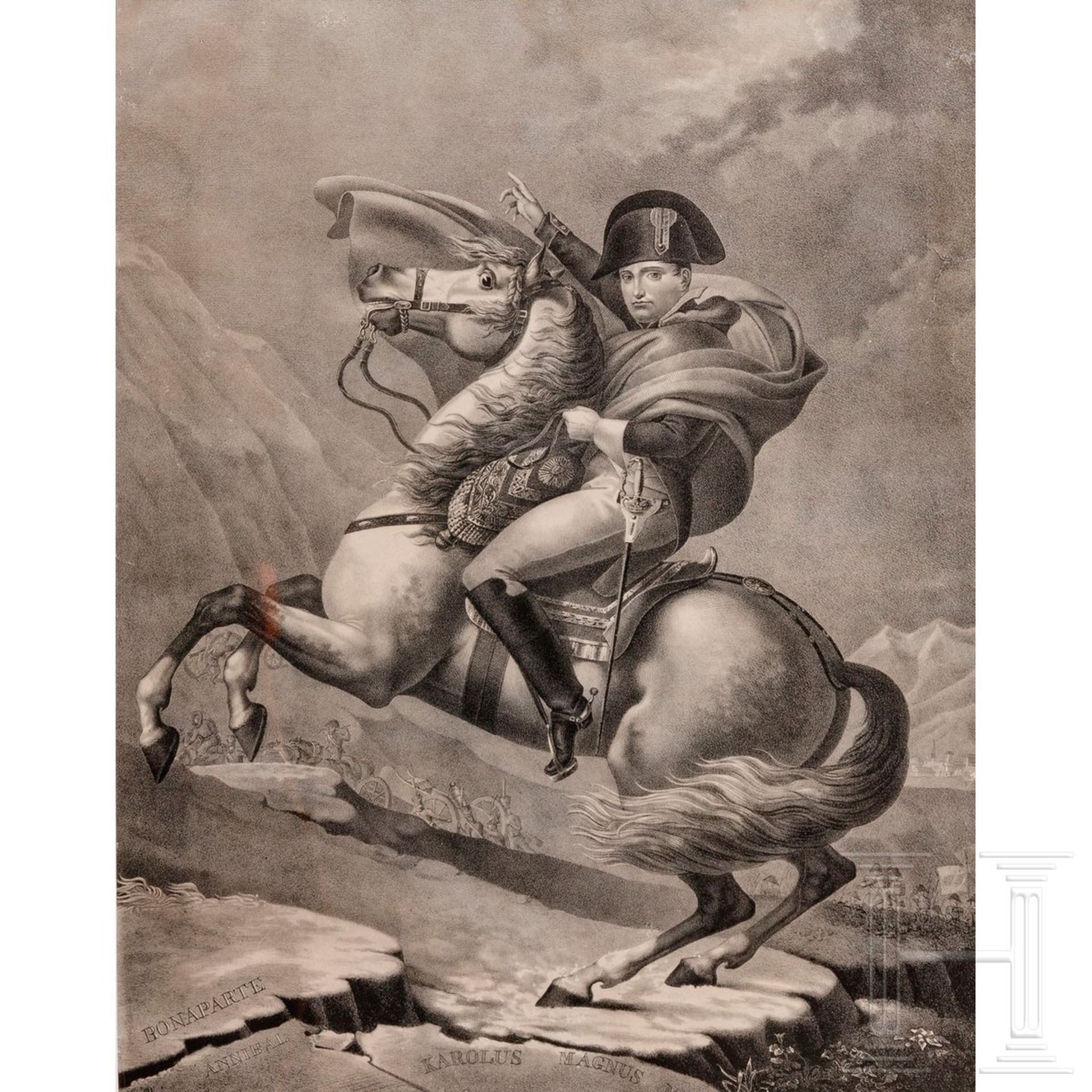 Napoleon I. - vier repräsentative Drucke, 19. Jhdt. - Bild 3 aus 5