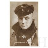 Manfred von Richthofen (1892 - 1918) - Portraitpostkarte mit Unterschrift