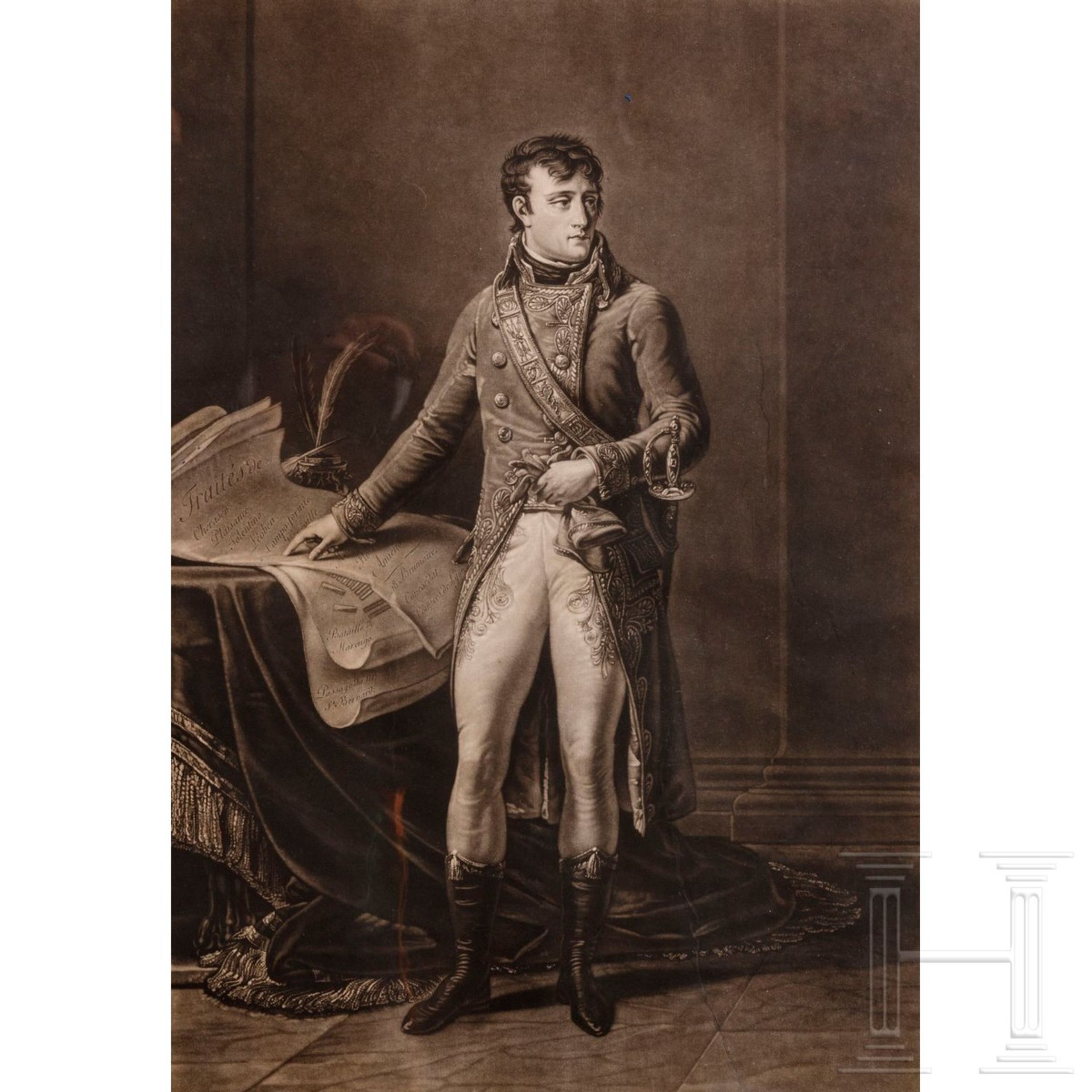 Napoleon I. - vier repräsentative Drucke, 19. Jhdt. - Bild 2 aus 5