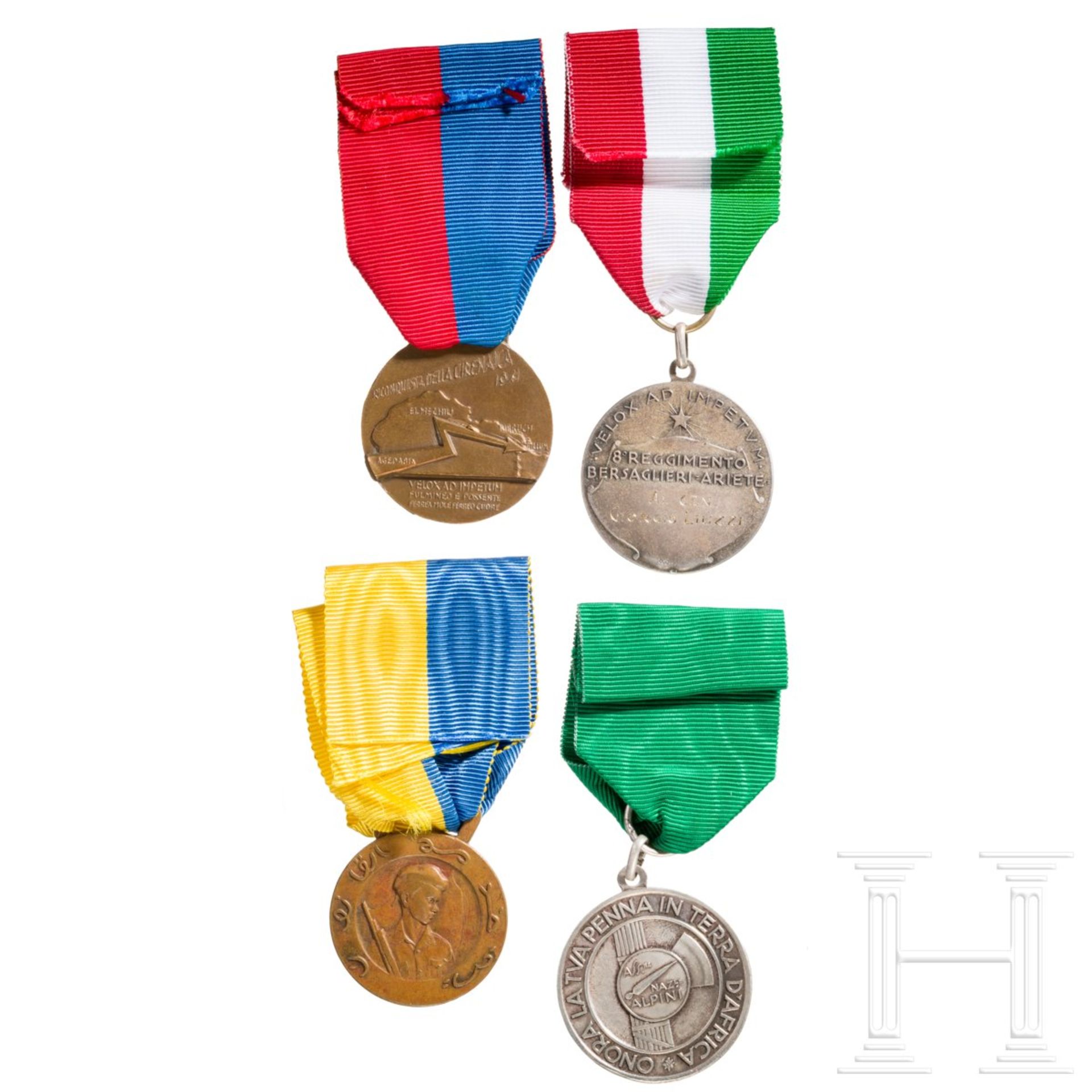 Vier Medaillen, Italien, 20. Jhdt. - Bild 2 aus 2