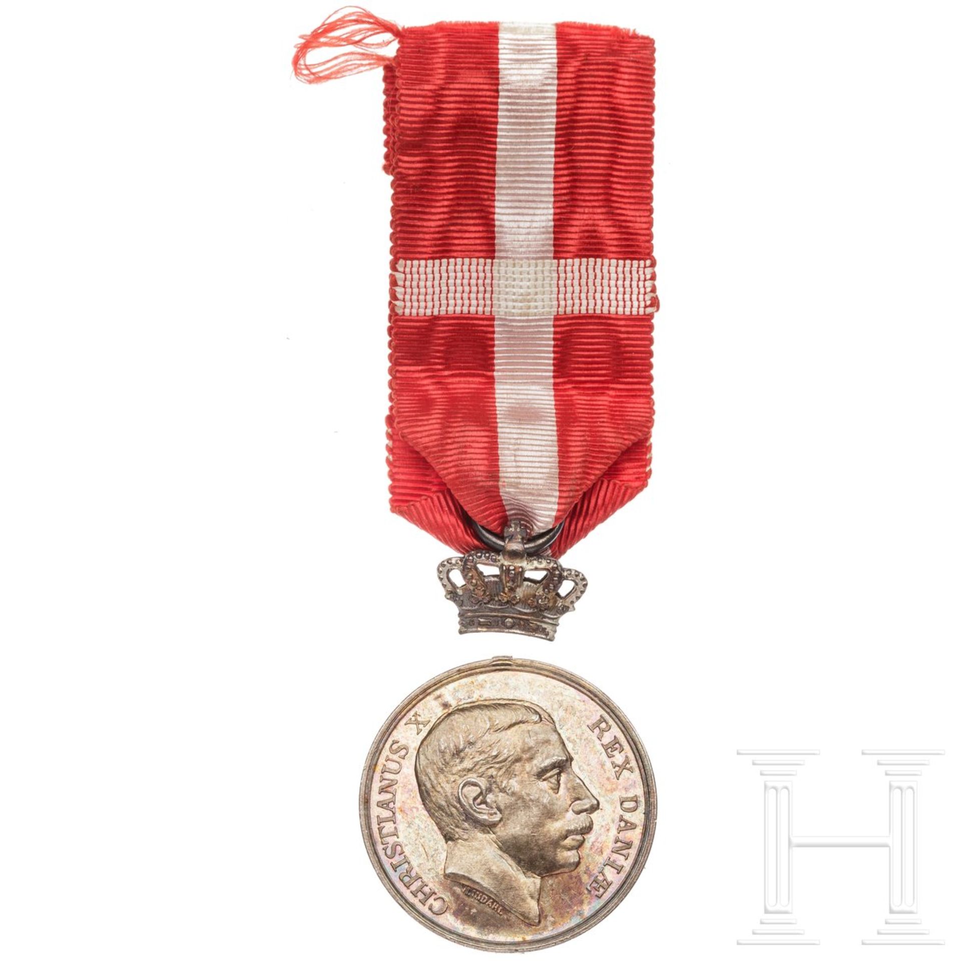 Medaille König Christian X., 1912 - 1947