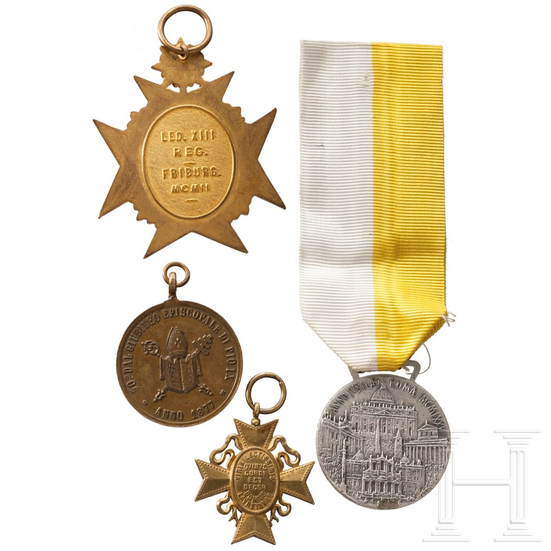 Papst Paul VI. - silberne Benemerenti-Medaille für Verdienste um das heilige Jahr 1975 in Etui - Bild 2 aus 2