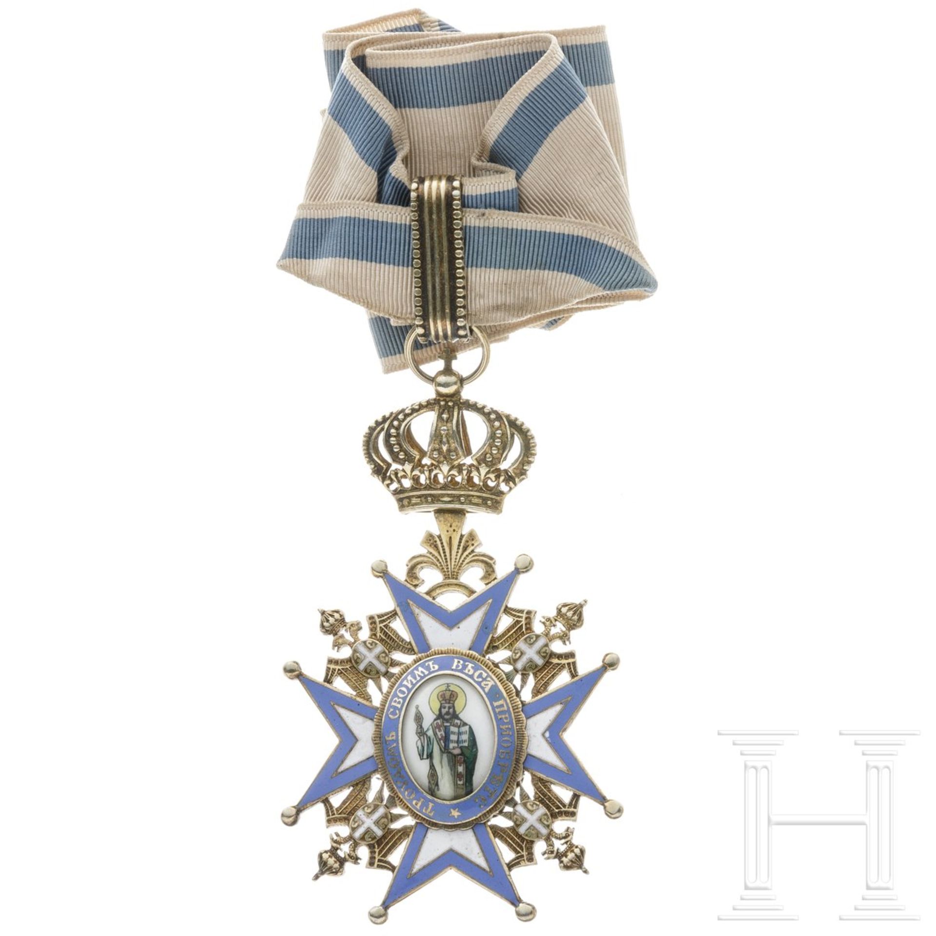 Serbien - St. Sava-Orden III. Klasse für Kommandeure, bis 1941 - Bild 2 aus 2