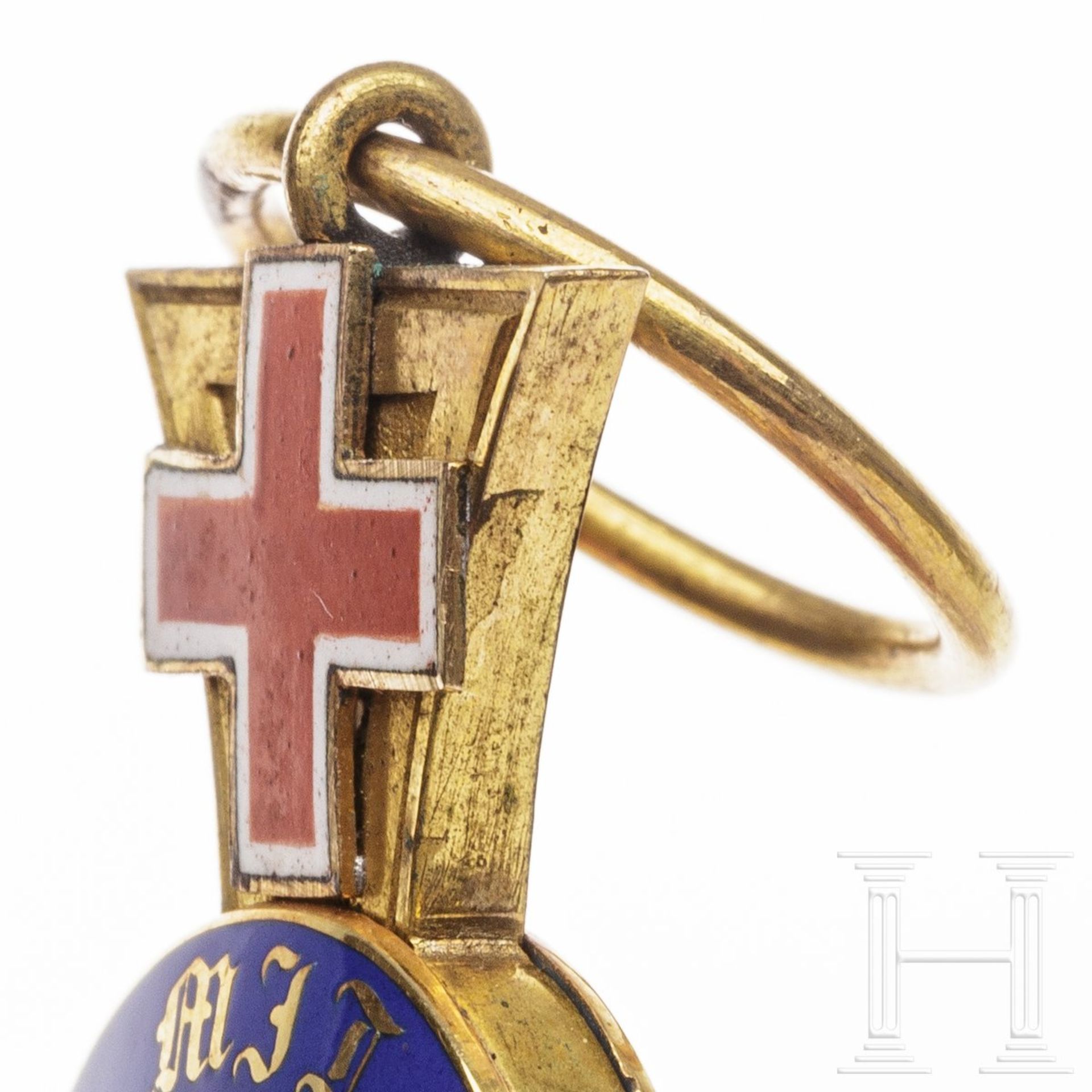 Preußen - Königlicher Kronen-Orden 4. Klasse mit Genfer Kreuz 1872 - 1874 - Bild 3 aus 3