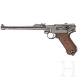 Lange Pistole 08, DWM 1917, mit Tasche