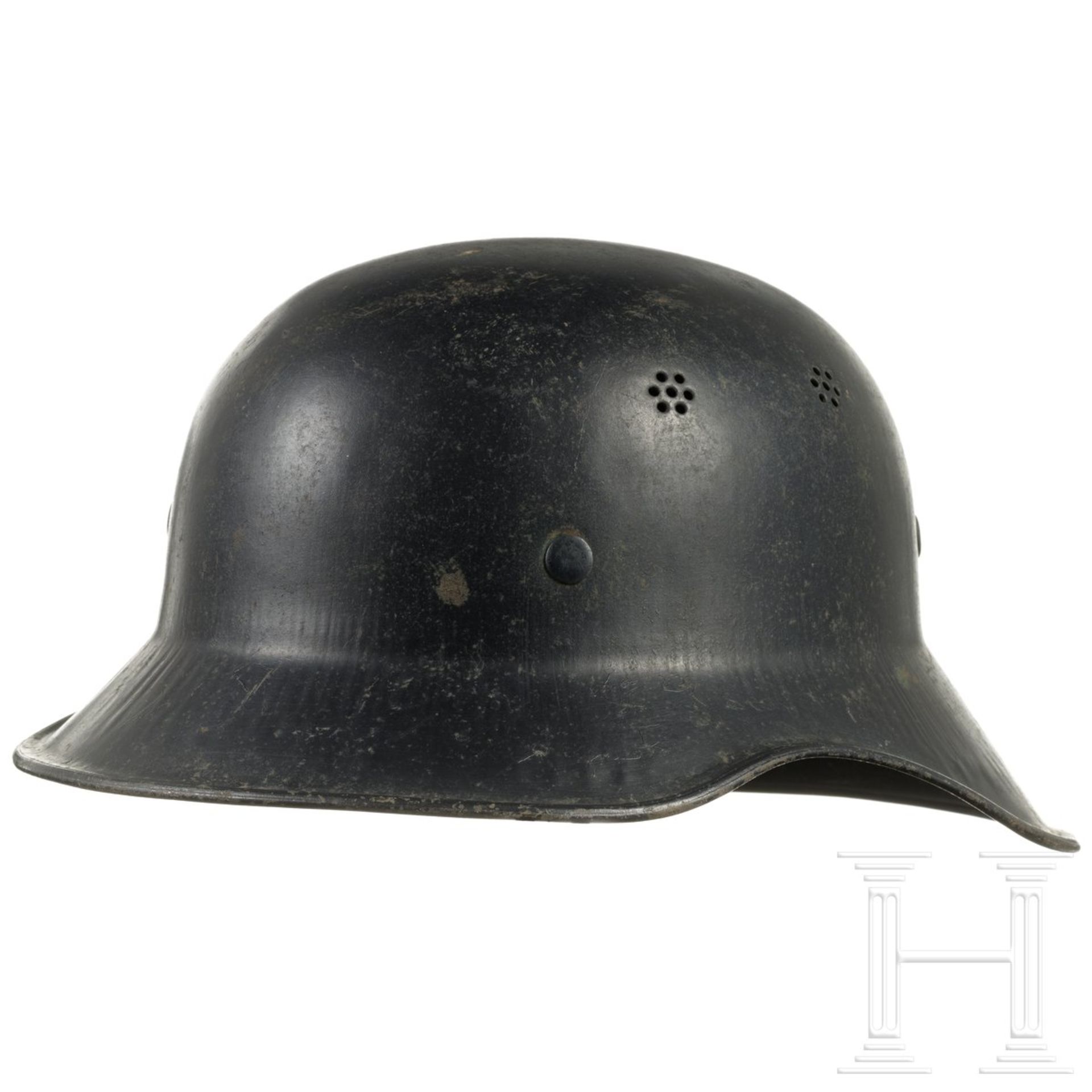 Stahlhelm des Luftschutzes, deutsch, um 1944/45