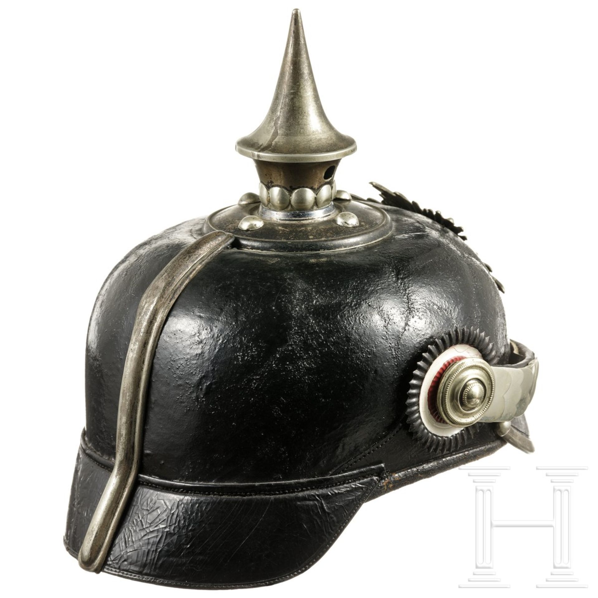 Helm für Kadetten im Königreich Sachsen, um 1910 - Image 3 of 4