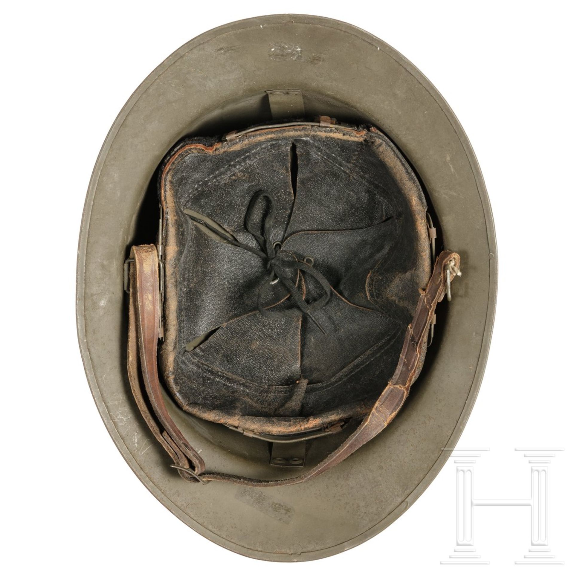 Stahlhelm M 31 des Roten Kreuzes, Belgien, 1930er - 1940er Jahre - Image 3 of 4