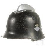 Stahlhelm M 34 der Feuerlöschpolizei, deutsch, 1930er - 1940er Jahre