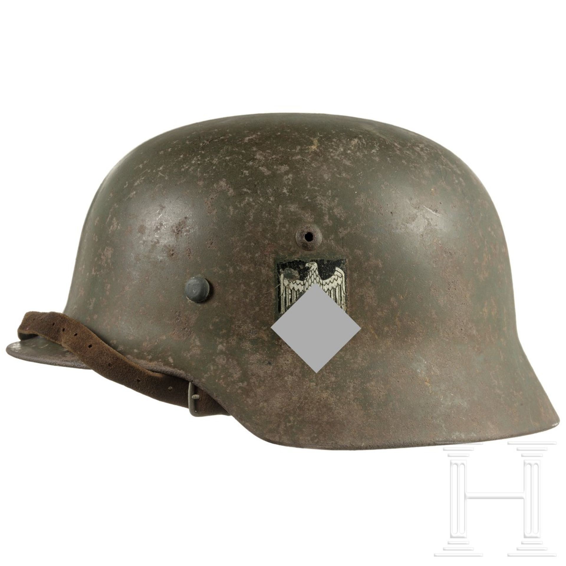 Stahlhelm M35 des Heeres, deutsch, 1935 - 1940 - Bild 2 aus 7