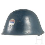 Stahlhelm NE 44 für Miliz-Sondertruppen, Jugoslawien/Serbien, 1990er Jahre