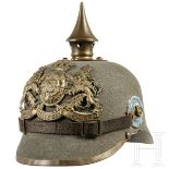 Bayerischer Ersatzhelm M 1915 für Mannschaften der Infanterie