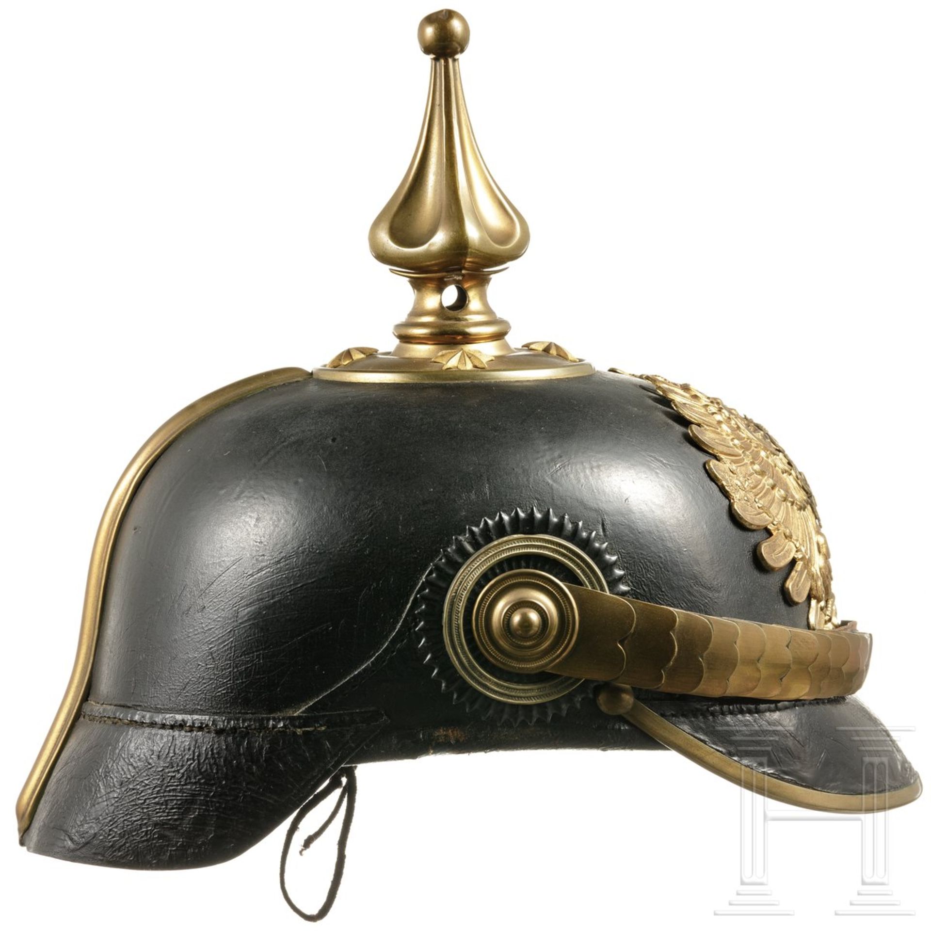 Helm für Beamte des preußischen Zolls, um 1890 - Bild 2 aus 4