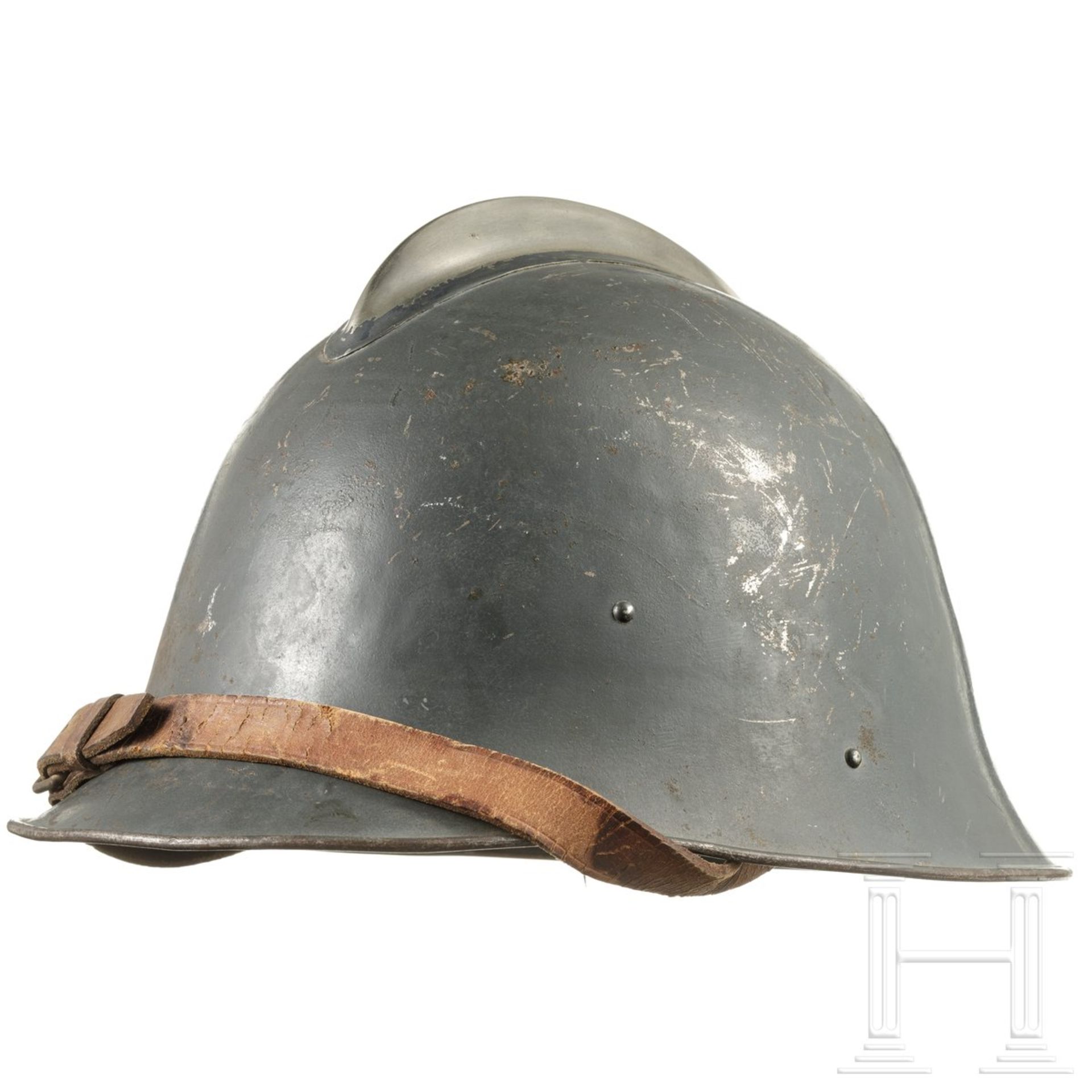 Stahlhelm M35 mit Kamm, Polen, nach 1950