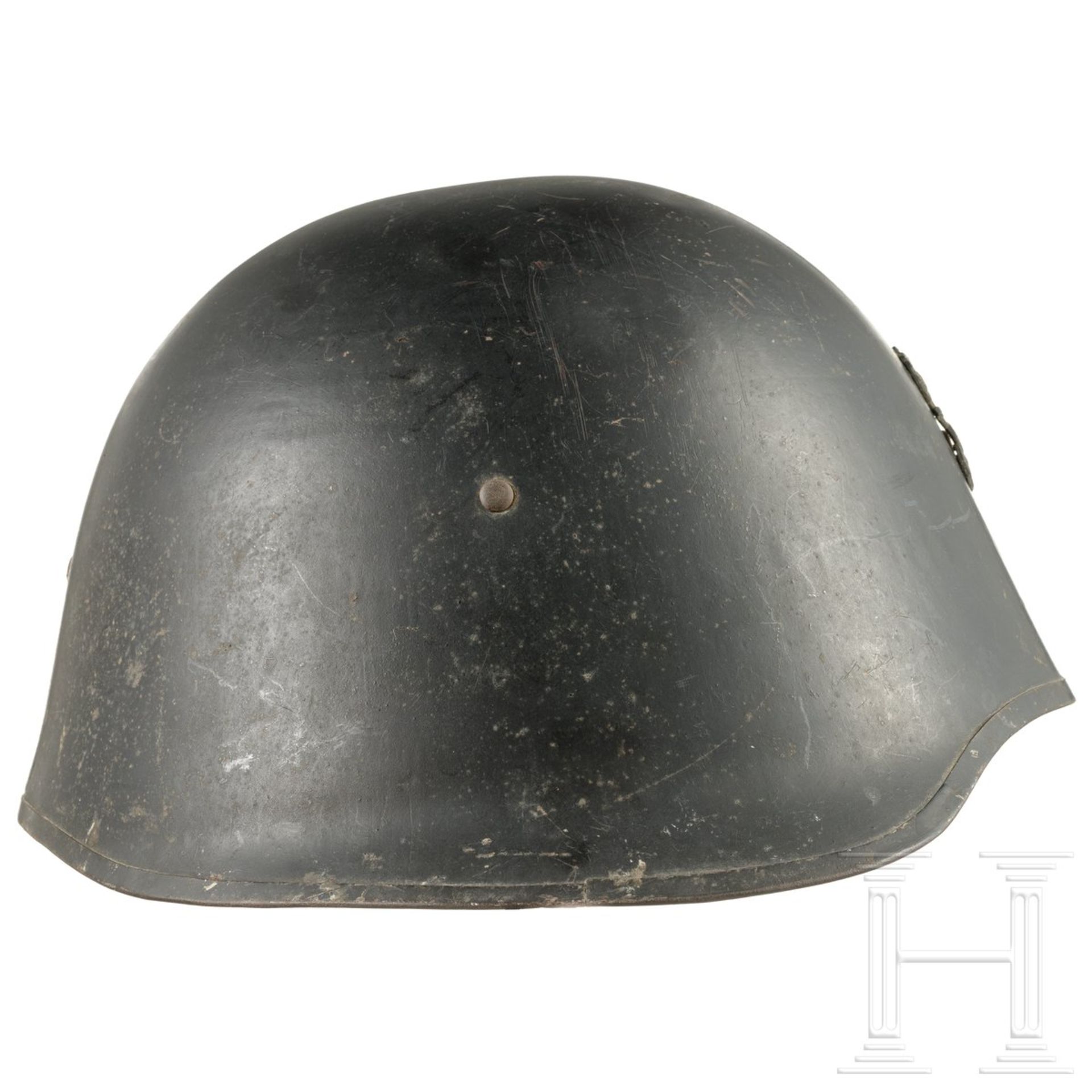 Stahlhelm M 41 der Marine, Dänemark, 1940er Jahre - Bild 2 aus 5