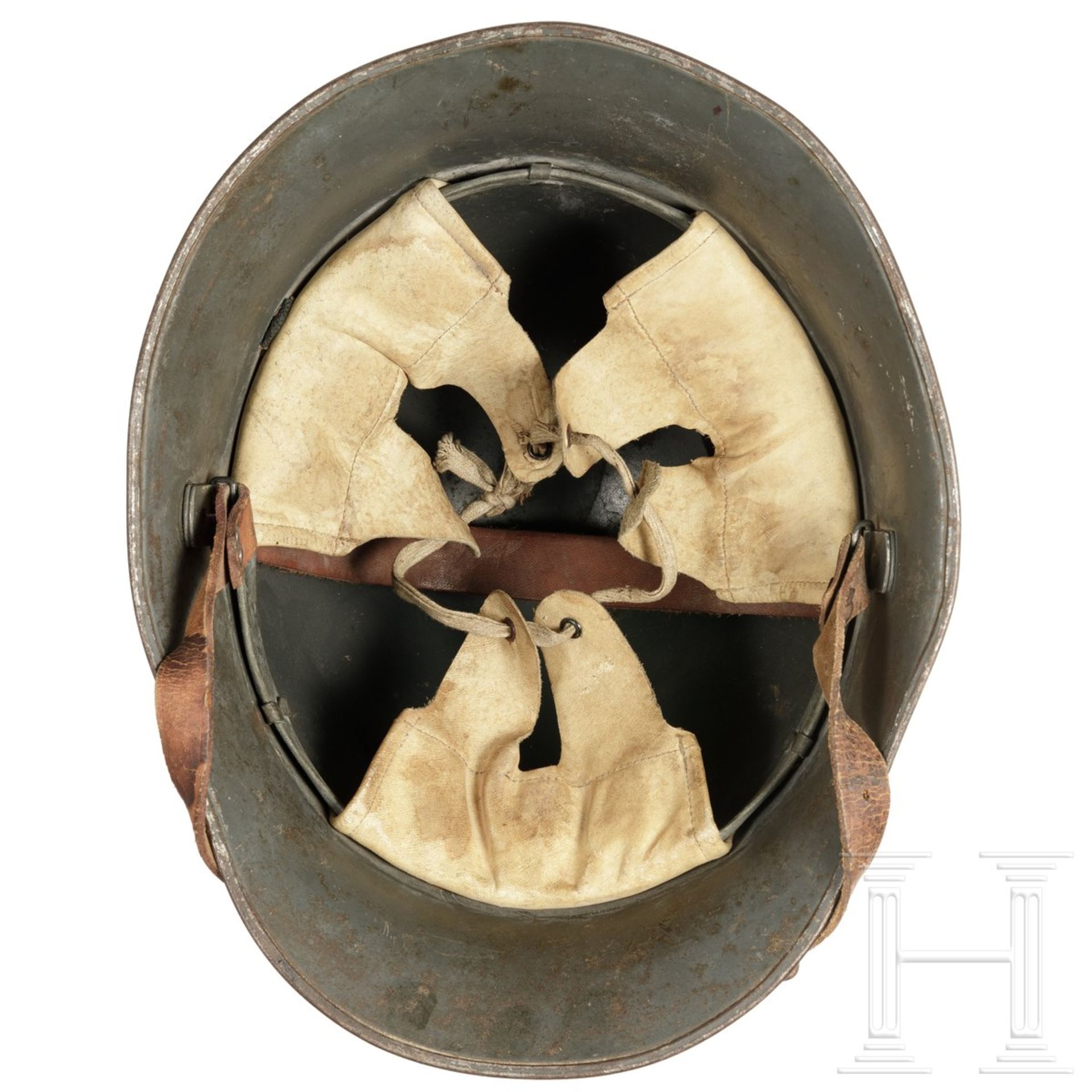 Stahlhelm M35 mit Kamm, Polen, nach 1950 - Image 3 of 3