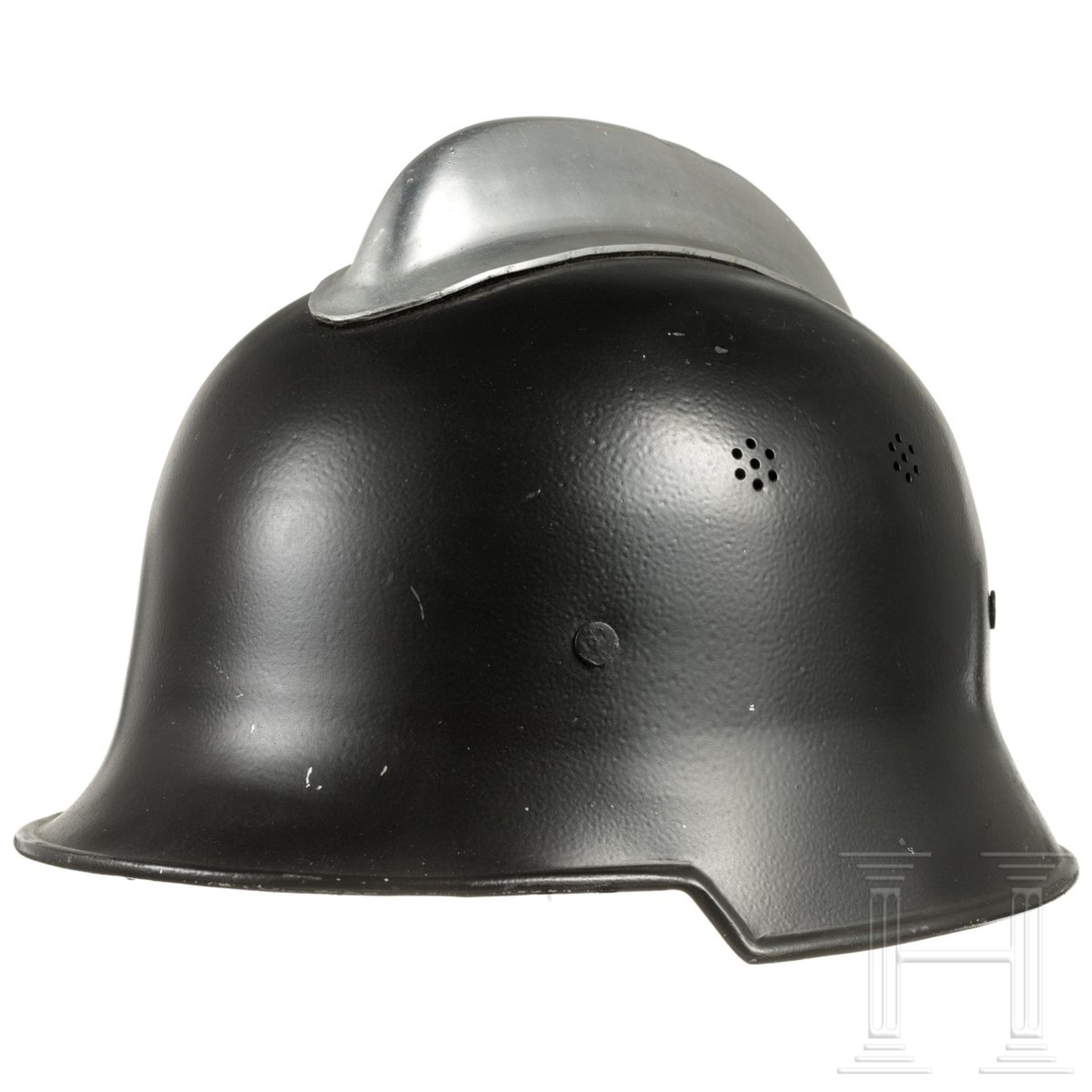 Aluminiumhelm M 34 der Feuerwehr, deutsch, 1930er - 1940er Jahre 