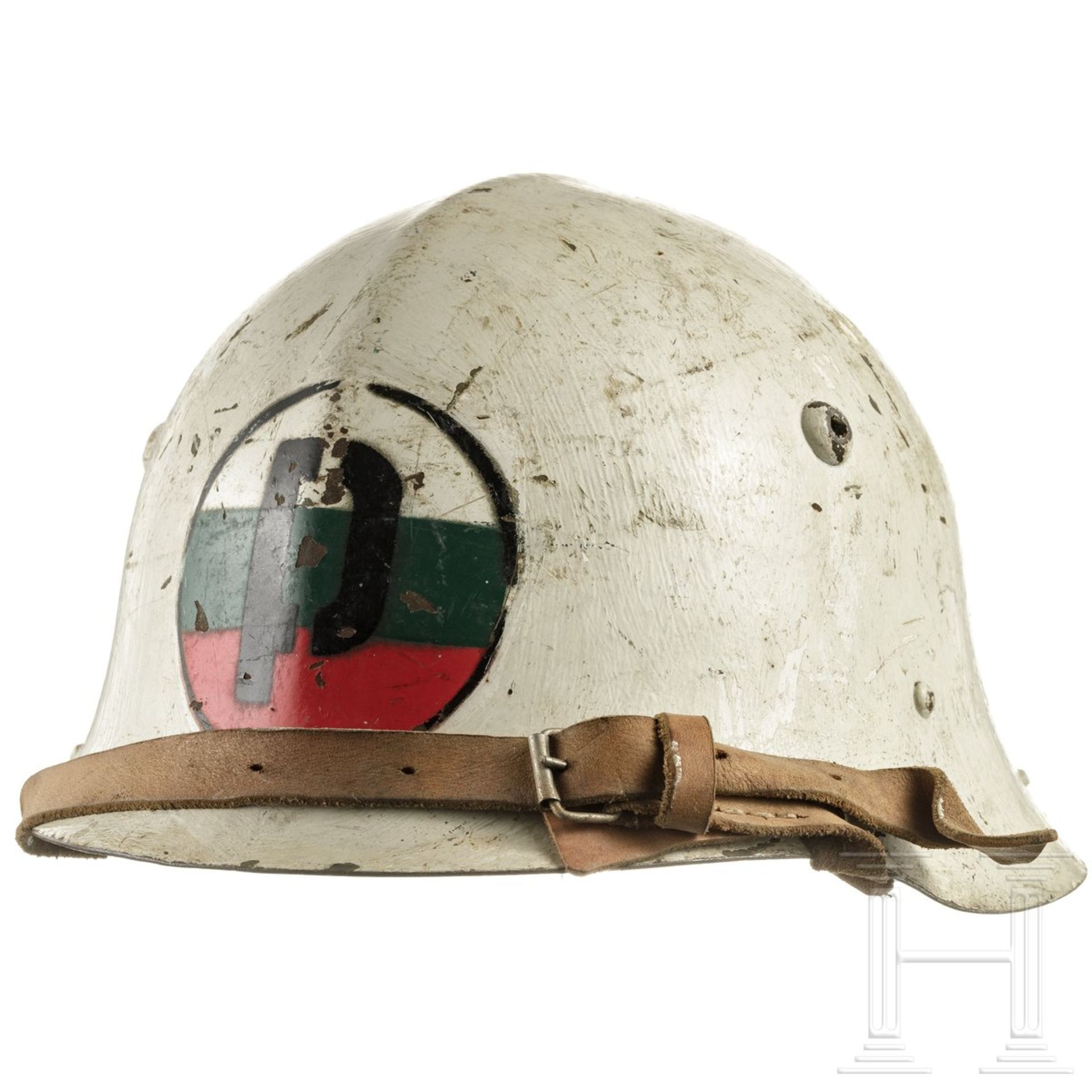 Stahlhelm M 36 der Polizei, Bulgarien, 1939 - 1945
