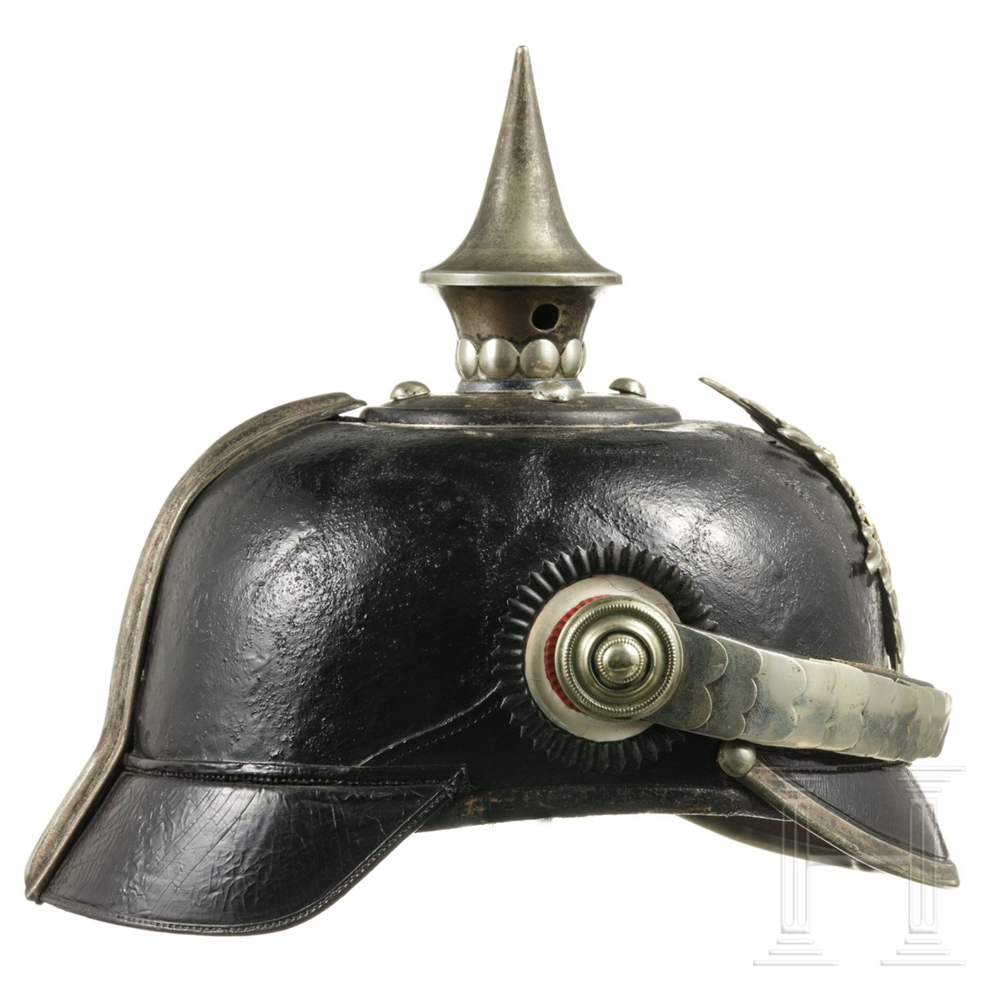 Helm für Kadetten im Königreich Sachsen, um 1910 - Bild 2 aus 4